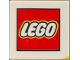 Part No: 3068pb2237  Name: Tile 2 x 2 with LEGO Logo and Yellow Corner Pattern