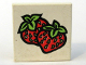 Part No: 3068pb2425  Name: Tile 2 x 2 with Fabuland Strawberry Pattern