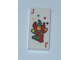 Part No: 3069pb0338  Name: Tile 1 x 2 with Playing Card Joker Pattern