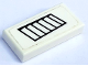 Part No: 3069pb0971R  Name: Tile 1 x 2 with Black Air Vent Grille Pattern Model Right Side (Sticker) - Set 75873