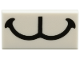 Part No: 3069pb1470  Name: Tile 1 x 2 with Black Smile Pattern