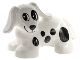 Part No: 31101pb01  Name: Duplo Dog Dachshund with Black Spots Pattern (Spot)