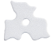 Part No: 3148foam04e  Name: Foam Part for Set 3148 - Scala Part of Bracelet with Hole, Type 1