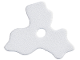 Part No: 3148foam04g  Name: Foam Part for Set 3148 - Scala Part of Bracelet with Hole, Type 3
