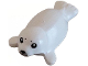 Part No: 3399pb01  Name: Seal, Baby with Black Eyes, Nose and Mouth, and Light Bluish Gray Muzzle Pattern