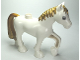 Part No: 3426pb02  Name: Duplo Horse with Gold Mane and Tail Pattern