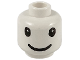 Part No: 3626pb0038  Name: Minifigure, Head Large Black Eyes and Grin Pattern