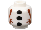 Part No: 3626pb2548  Name: Minifigure, Head without Face with Snowman Reddish Brown Stick Arms and Black Coal Buttons Pattern (Frozen Olaf Body)