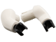 Part No: 3777937783c03  Name: Arm Large with Pin, (Matching Left and Right) Pair with Black Hands