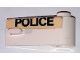 Part No: 3821pb025  Name: Door 1 x 3 x 1 Right with Wide 'POLICE' Pattern (Sticker) - Set 621