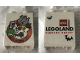 Part No: 4066pb547  Name: Duplo, Brick 1 x 2 x 2 with Brick or Treat 2015 Legoland Florida Resort Mad Scientist Pattern
