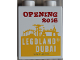 Part No: 4066pb704  Name: Duplo, Brick 1 x 2 x 2 with Legoland Dubai Opening 2016 Pattern