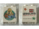 Part No: 4066pb734  Name: Duplo, Brick 1 x 2 x 2 with Waterpark 2016 Girl Legoland Florida Resort Pattern