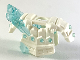 Part No: 41158pb01  Name: Minifigure Armor Breastplate with Shoulder Pads with Molded Trans-Light Blue Crystals Pattern