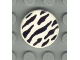Part No: 4150px15  Name: Tile, Round 2 x 2 with Zebra Stripes Pattern