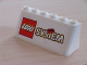 Part No: 4176pb06  Name: Windscreen 2 x 6 x 2 with LEGO System Logo Pattern (Sticker) - Sets 3308 / 3309