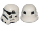 Part No: 42861pb02a  Name: Minifigure, Headgear Helmet SW Stormtrooper with Molded Black Forehead, Eyes, Nose, Chin, and Panels on Back and Printed Dark Bluish Gray Marks Pattern