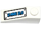 Part No: 4286pb023  Name: Slope 33 3 x 1 with Hatch with 'ZANE 2.0' and 4 Screws Pattern (Sticker) - Set 70737