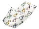 Part No: 45896px1  Name: Belville Cloth Pouch, Baby with Teddy Bears Pattern
