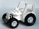 Part No: 47444c01pb01  Name: Duplo Farm Tractor with 2 x 3 Studs on Hood and Zebra Stripes Pattern