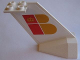 Part No: 4867pb10  Name: Tail Wedge with Iberia Logo Pattern on Both Sides (Stickers) - Set 4032-4