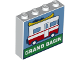 Part No: 49311pb006  Name: Brick 1 x 4 x 3 with Camper Van and 'GRAND BASIN' Pattern