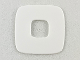 Part No: 51501  Name: Clikits, Icon Accent Rubber Square 3 x 3