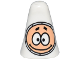 Part No: 54873pb02  Name: Minifigure, Head, Modified Patrick with Spacesuit Pattern