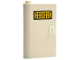 Part No: 58381pb20  Name: Door 1 x 3 x 4 Left - Open Between Top and Bottom Hinge with Gold Air Vent Pattern (Sticker) - Set 76451