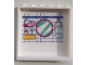 Part No: 59349pb176  Name: Panel 1 x 6 x 5 with Mirror, Towel and Toiletries Pattern on Inside (Sticker) - Set 41314