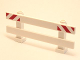 Part No: 6079pb05  Name: Fence 1 x 8 x 2 2/3 with Red and White Danger Stripes Pattern on Ends (Stickers) - Set 4204
