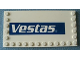 Part No: 6178pb007L  Name: Tile, Modified 6 x 12 with Studs on Edges with 'Vestas' Logo Pattern Model Left Side (Sticker) - Set 4999