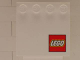Part No: 6179px5  Name: Tile, Modified 4 x 4 with Studs on Edge with LEGO Logo at Corner Pattern