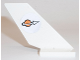 Part No: 6239pb030R  Name: Tail Shuttle with Classic Space Logo Pattern Model Right Side (Sticker) - Sets 7690 / 7692