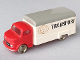 Part No: 651pb01c01  Name: HO Scale, Mercedes Box Truck with Gray Top