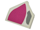 Part No: 66956pb07  Name: Wedge 2 x 2 x 2/3 Pointed with Dark Pink Shape and Light Bluish Gray Spot Pattern (Pua Right Ear) (Sticker) - Set 43226