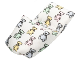 Part No: 70937  Name: Belville Cloth Pouch, Baby with Teddy Bears Pattern