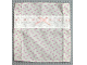 Part No: 71239  Name: Scala Cloth Bedspread with Lace and Light Salmon Ribbon and Bow with Medium Green Dots and Dark Pink Bows Pattern