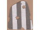 Part No: 71306  Name: Cloth Sail with Cannonball Damage with Dark Gray Stripes Pattern