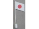 Part No: 777pb03  Name: Flag on Flagpole, Wave with Japan Pattern