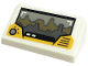 Part No: 85984pb285  Name: Slope 30 1 x 2 x 2/3 with Tatooine Landscape on Screen and Control Knob Pattern (Sticker) - Set 75290