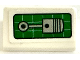 Part No: 85984pb458  Name: Slope 30 1 x 2 x 2/3 with Piston on Green Grid Screen Pattern (Sticker) - Set 75882