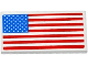 Part No: 87079pb0234  Name: Tile 2 x 4 with American Flag Large Pattern (Sticker) - Set 75912