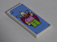 Part No: 87079pb0279  Name: Tile 2 x 4 with Krusty the Clown Poster Pattern (Sticker) - Set 71006