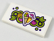 Part No: 87079pb0449  Name: Tile 2 x 4 with Fruit, Sorbet, and Tropical Drink Pattern (Sticker) - Set 41313