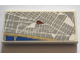 Part No: 87079pb0513  Name: Tile 2 x 4 with Map Street Level with Red Pin Pattern (Sticker) - Set 75827