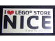 Part No: 87079pb0573  Name: Tile 2 x 4 with 'I Heart LEGO STORE NICE' Pattern