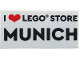 Part No: 87079pb1181  Name: Tile 2 x 4 with 'I Heart LEGO STORE MUNICH' Pattern