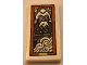 Part No: 87079pb1571  Name: Tile 2 x 4 with Painting of Meister Wu Minifigure in Frame Pattern (Sticker) - Set 71814