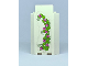 Part No: 87421pb043L  Name: Panel 3 x 3 x 6 Corner Wall without Bottom Indentations with Ivy Trunks with 9 Magenta Flowers Pattern 1 (Sticker) - Set 41055